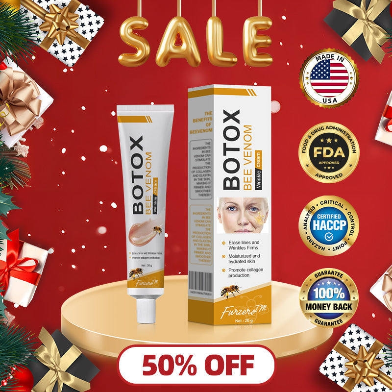 (🌤️Made and Shipped from USA✅) Furzero™ Botox Bee Venom Wrinkle Removal Cream- LAST DAY 70% OFF